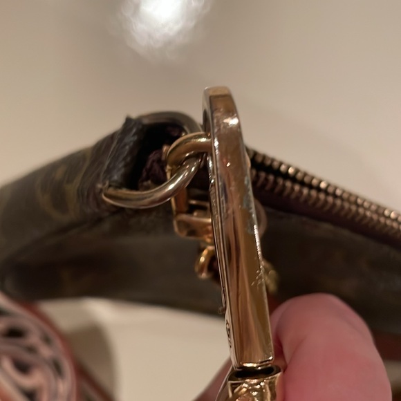 BROWN LOUIS VUITTON MONOGRAM POCHETTE ACCESSOIRES SHOULDER BAG - Picture 9 of 10